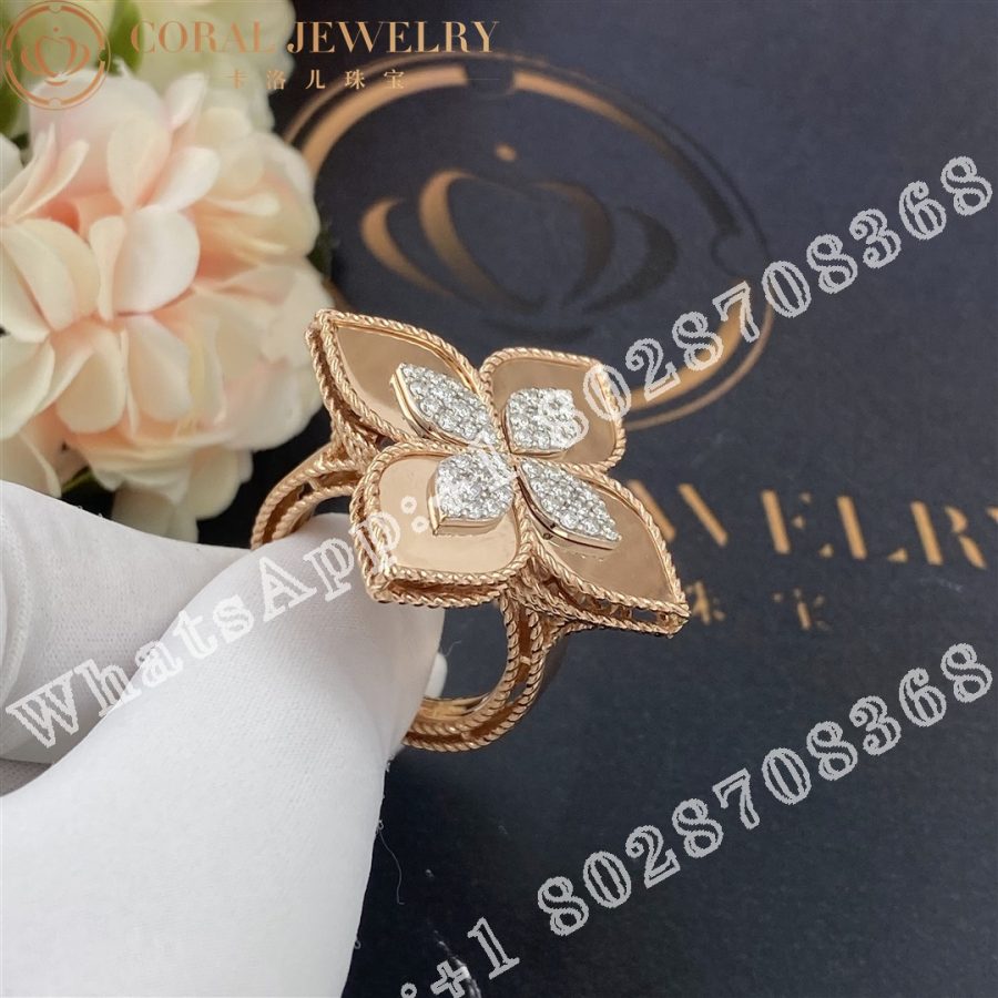 Roberto Coin Princess Flower Ring ADR888RI1838 RW