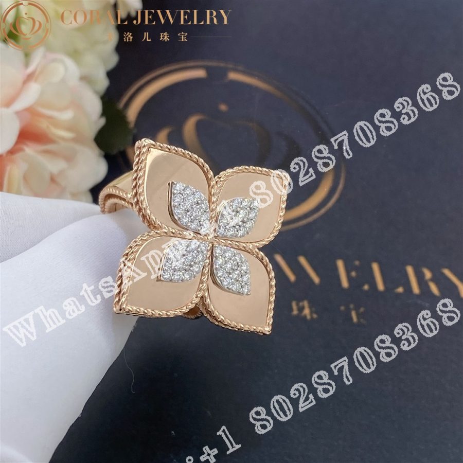 Roberto Coin Princess Flower Ring ADR888RI1838 RW