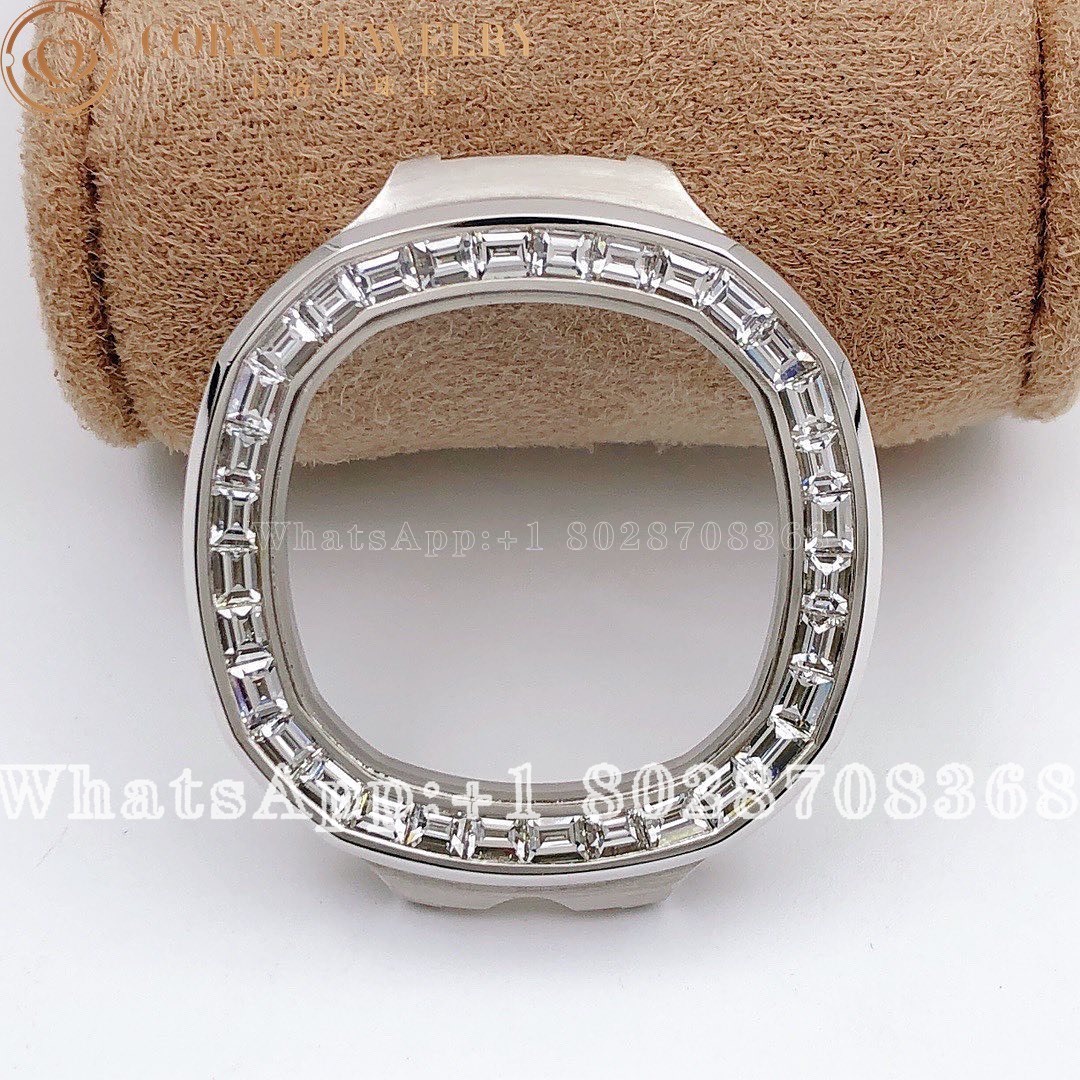 Patek Philippe 5711 Custom White Gold Bezel Set With Diamonds Cioral (8)