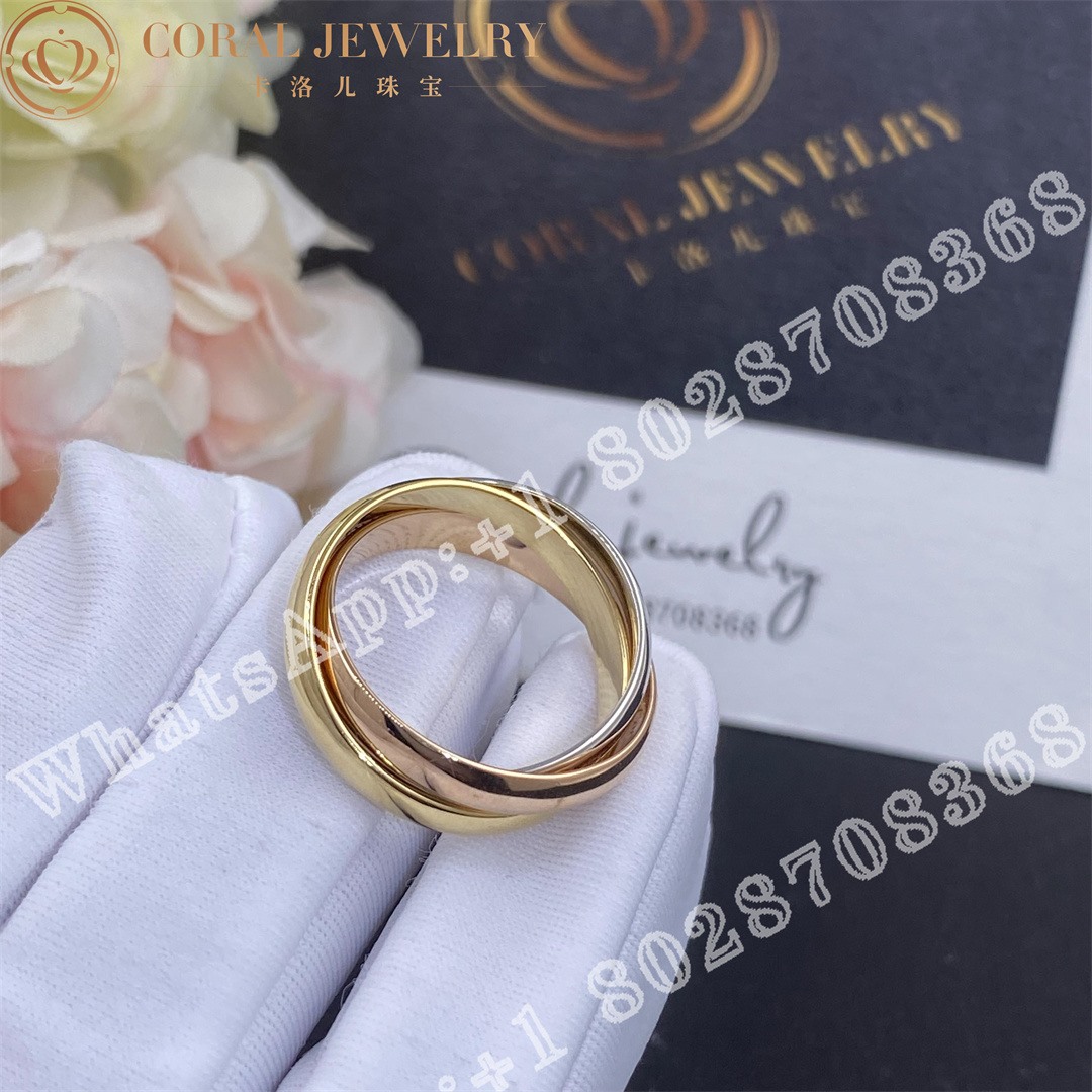 Cartier Trinity Ring Ref B4086100 Coral (4)