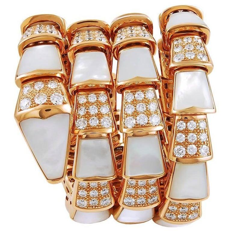 Bulgari Four Coils Serpenti Bracelet