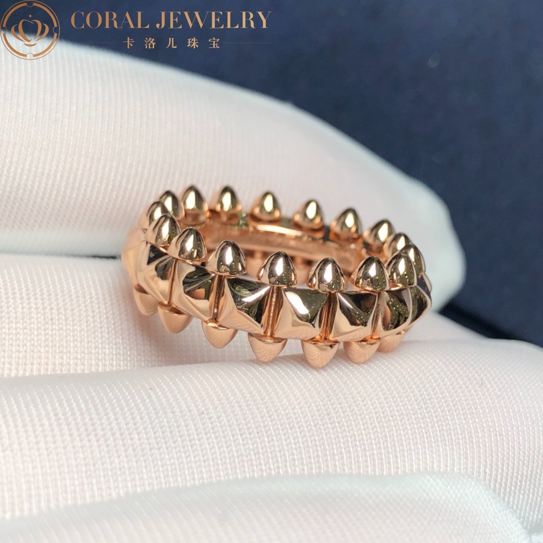 Cartier Clash De Cartier Ring 8MM Model Rose Gold Ref. B4229900