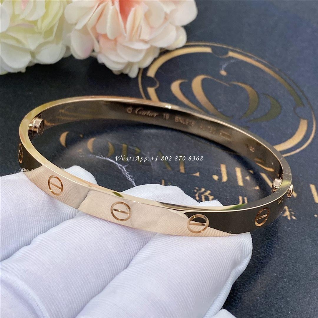 Cartier Love Bracelet Rose Gold Ref. B6035617