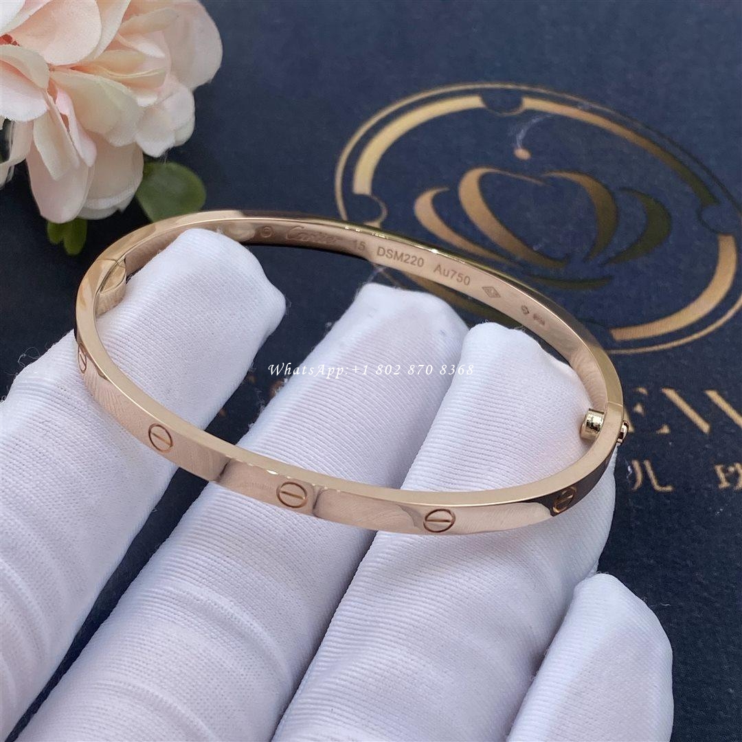 Cartier Love Bracelet, Small Model Rose Gold Ref. B6047317