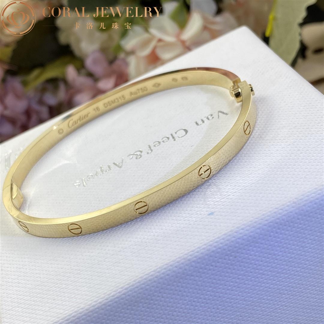 Cartier Love Bracelet, Small Model Yellow Gold Ref. B6047517