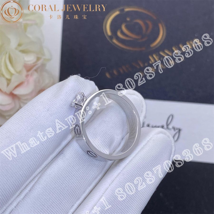 Cartier Love Solitaire White Gold Diamond Ref N4723700 Coral (8)