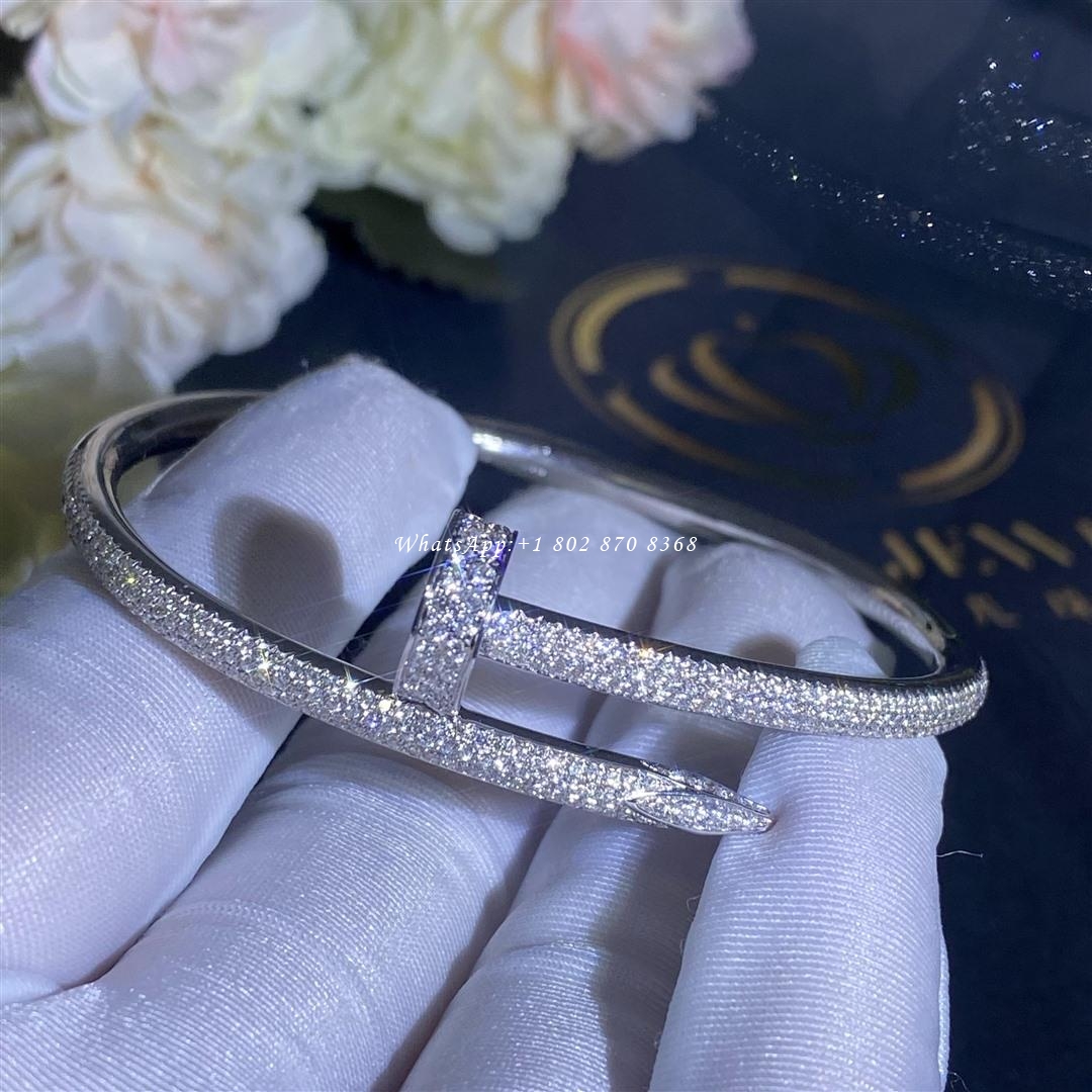 Cartier Juste un Clou Bracelet White Gold, Diamonds Ref. N6707317