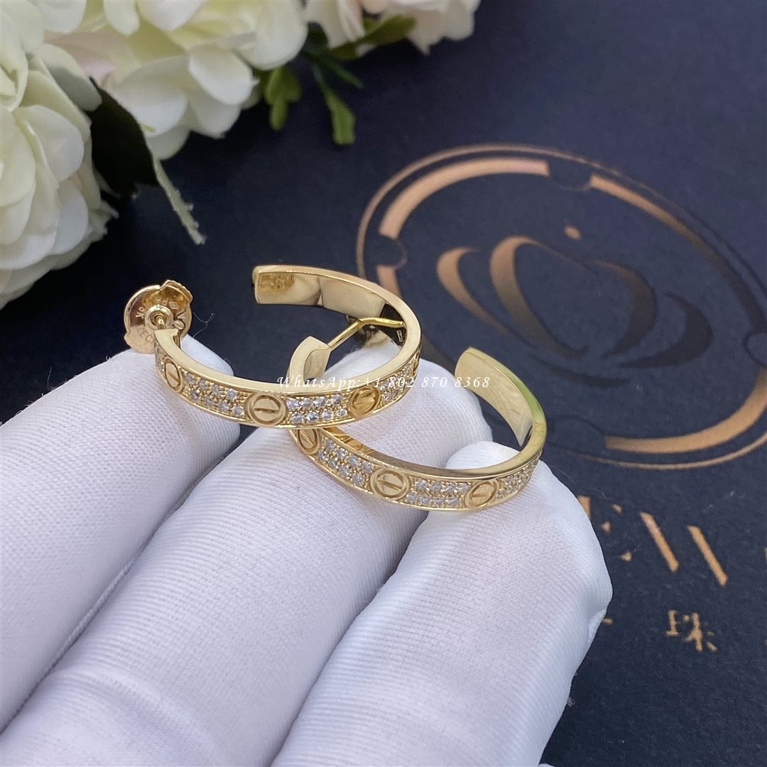 Cartier Love Earrings Yellow Gold Ref. N8515192