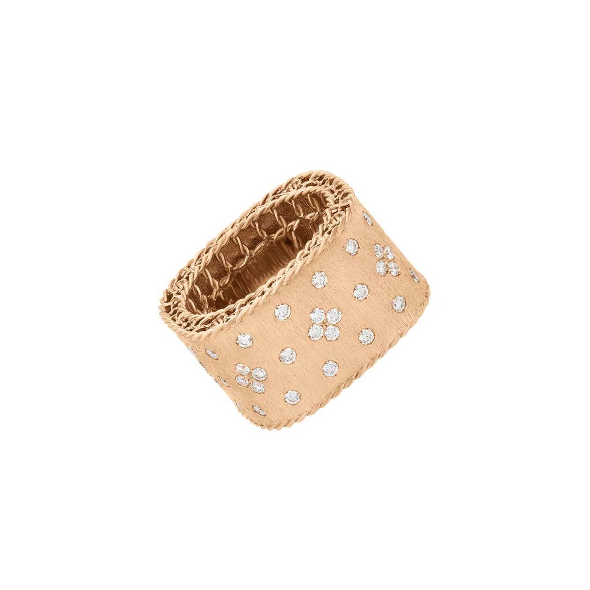 Roberto Coin Venetian Princess Rose Gold Ring