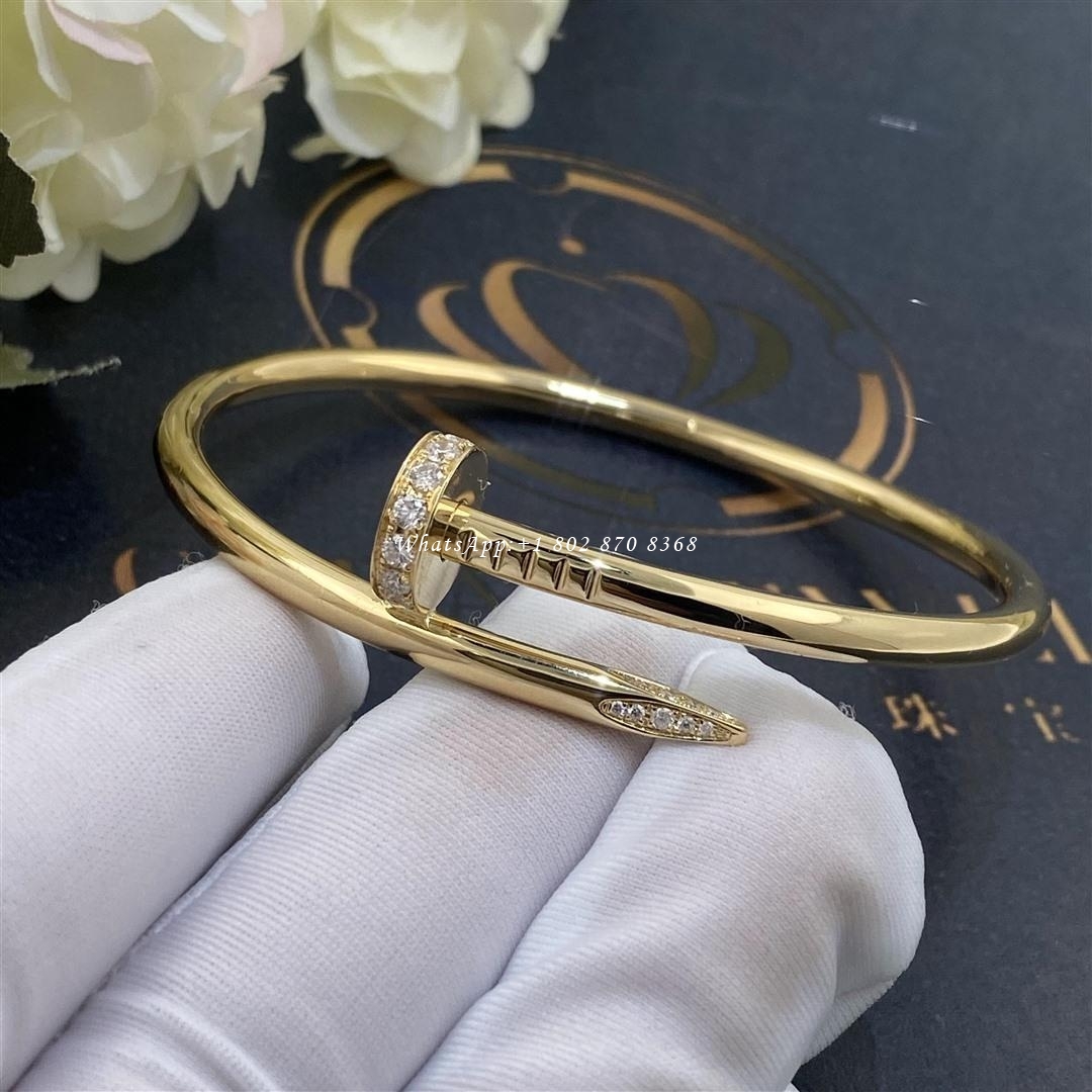 Cartier Juste un Clou Bracelet Yellow Gold, Diamonds Ref. B6048617