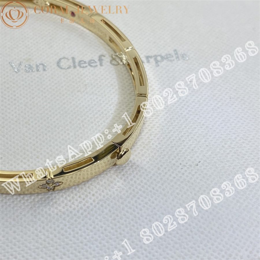 Roberto Coin Love in Verona Yellow Gold Bracelet with Diamonds