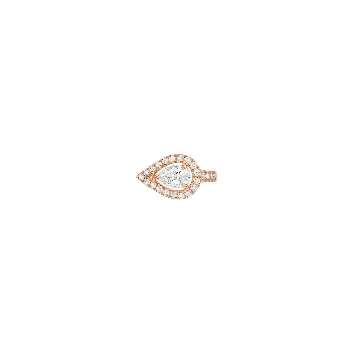 Messika My Twin Rose Gold Mono Clip Earring with Diamonds