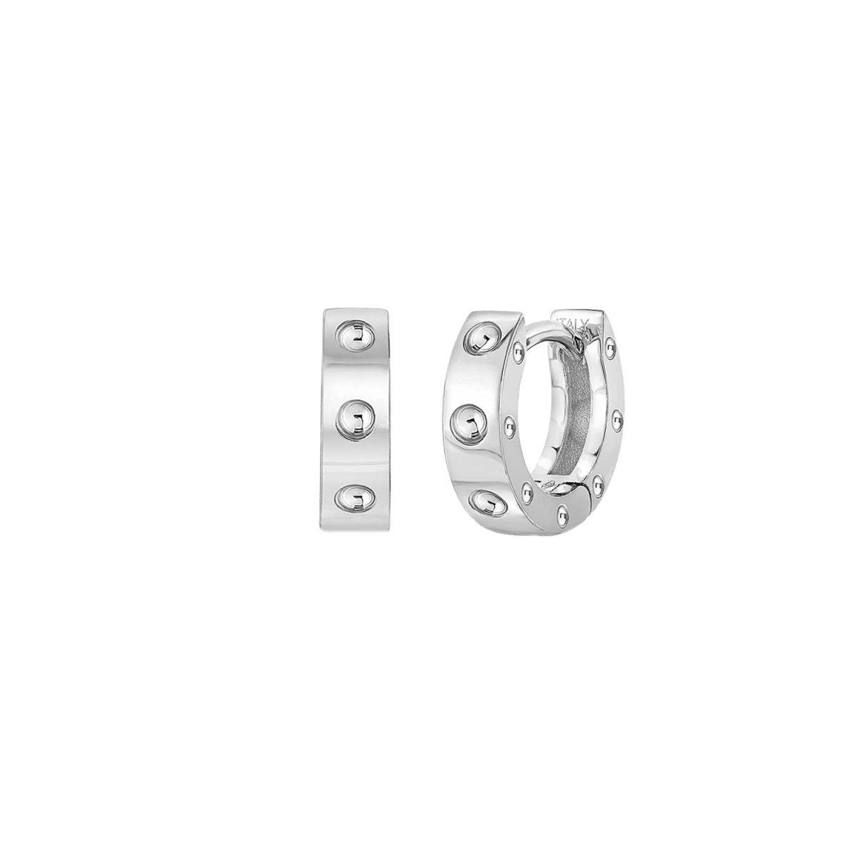 Roberto Coin Pois Moi White Gold Earrings