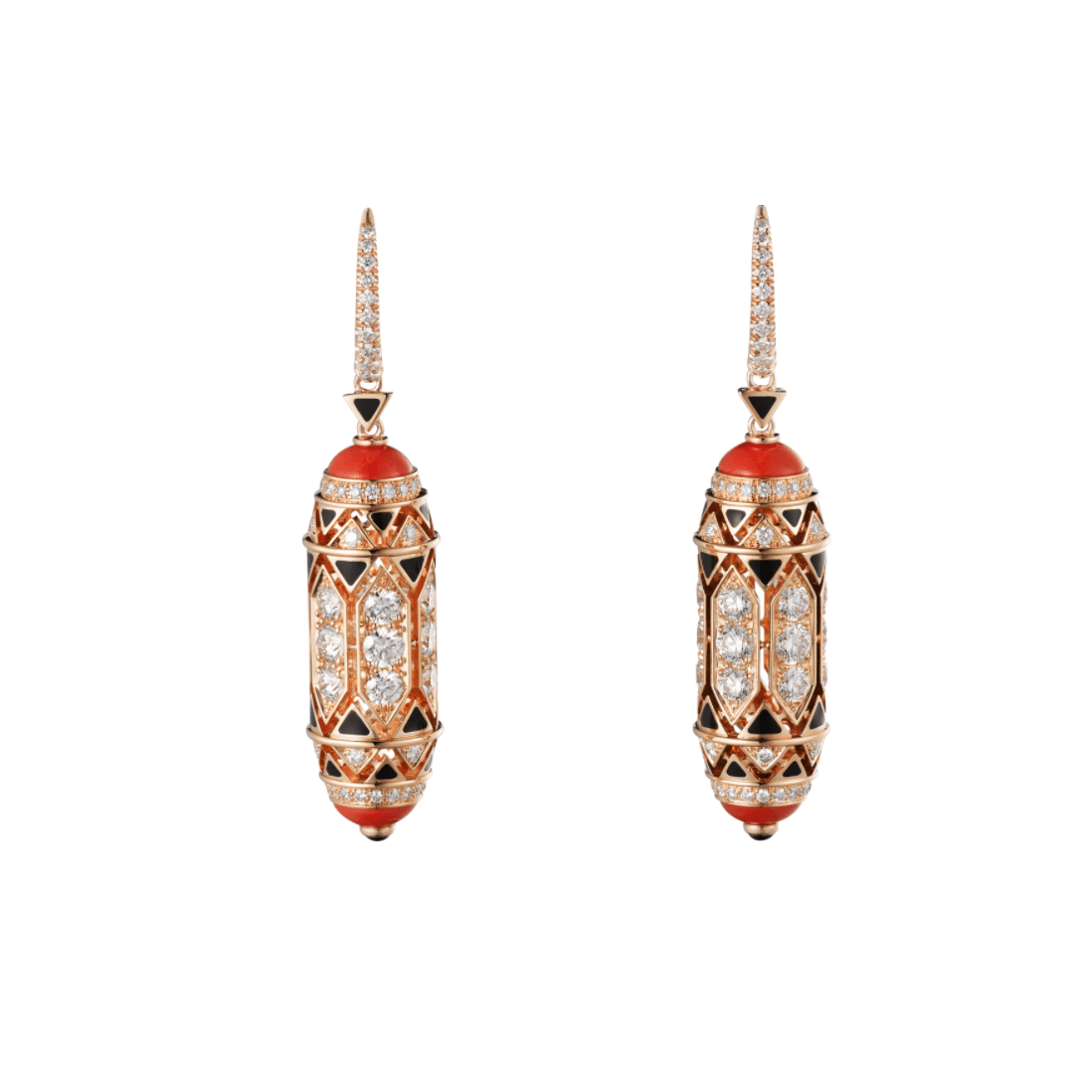 Cartier Art-Deco inspired earrings Ref. H8000468