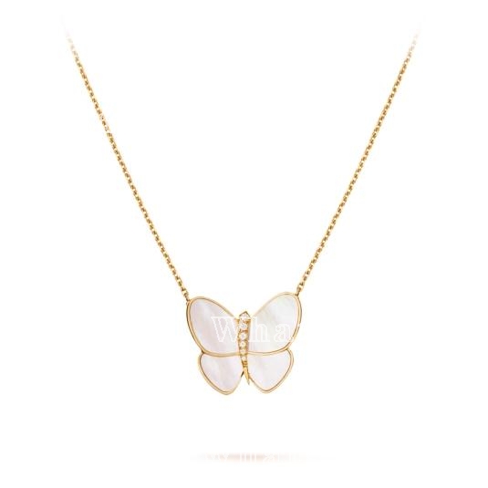 Van Cleef & Arpels Butterflies Mother-of-pearl Pendant VCARA63400