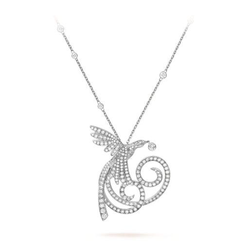 Van Cleef & Arpels Fauna Oiseaux De Paradis Necklace VCARN5PD00