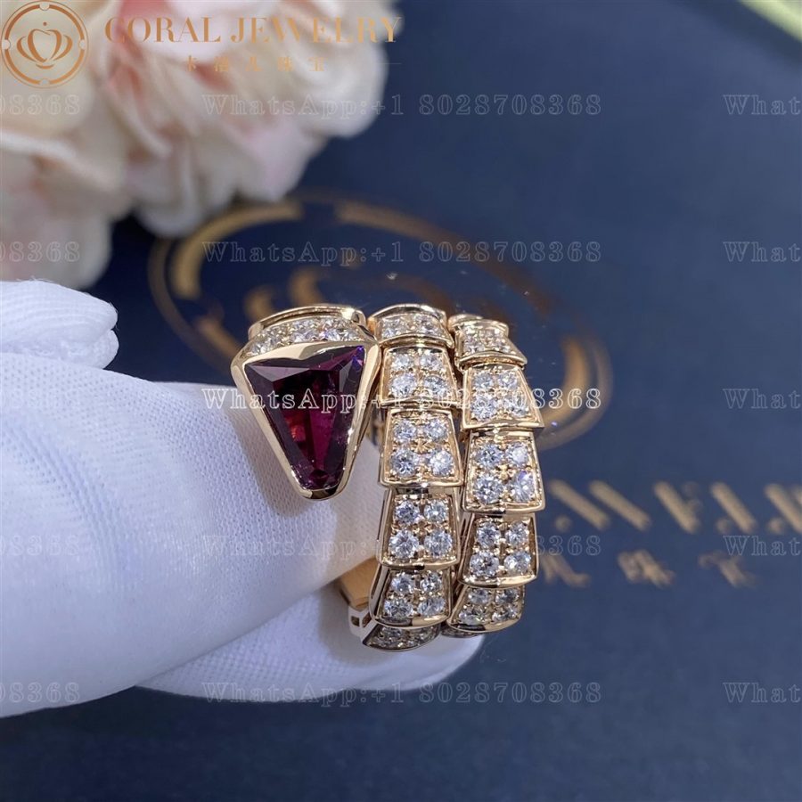 bulgari-serpenti-viper-two-coil-ring-in-18-kt-rose-gold-set-with-full-pave-diamonds-and-a-rubellite-on-the-head-ref-347594