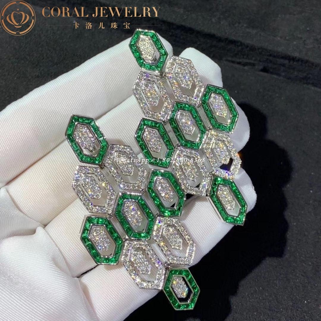 Bulgari Serpenti Seduttori White Gold and Diamond Earring 262143