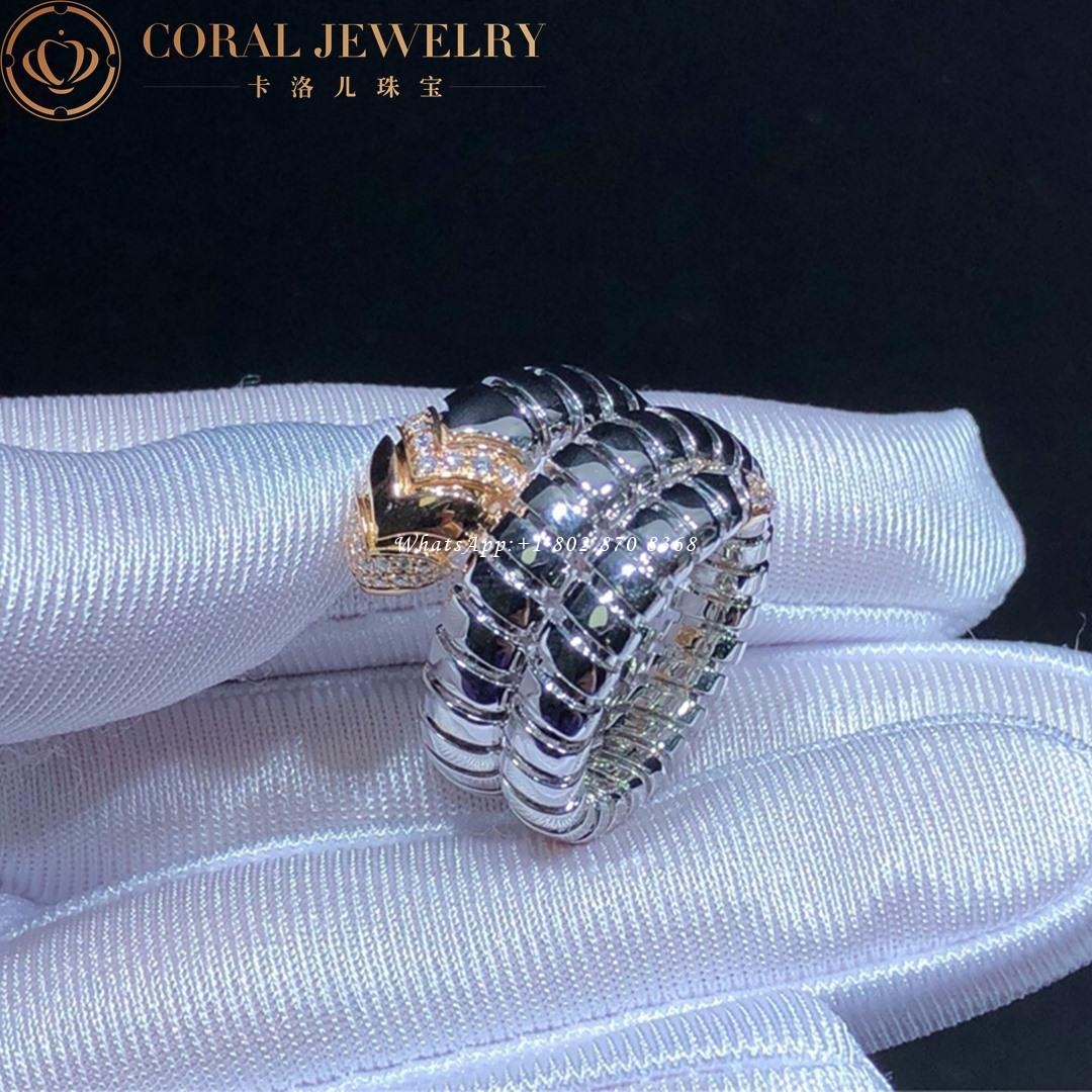 Bulgari Serpenti Tubogas two-ring ring AN856666