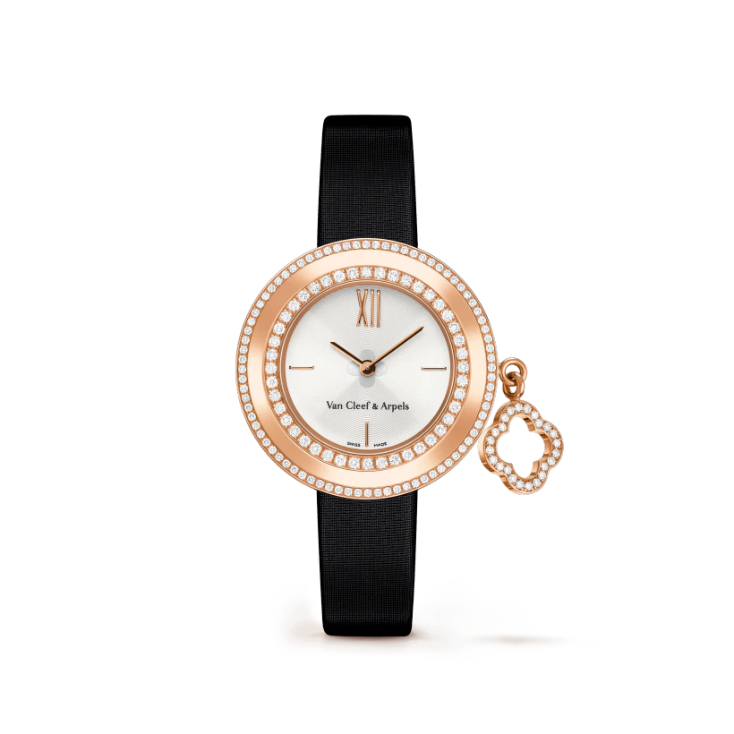 Van Cleef & Arpels Charms watch, 25 mm Rose gold, Diamond VCARO29800