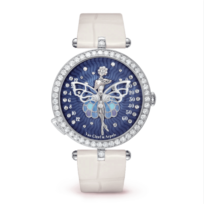 Van Cleef & Arpels Lady Arpels Ballerine Enchantée Watch White gold, Diamond VCARO4F200