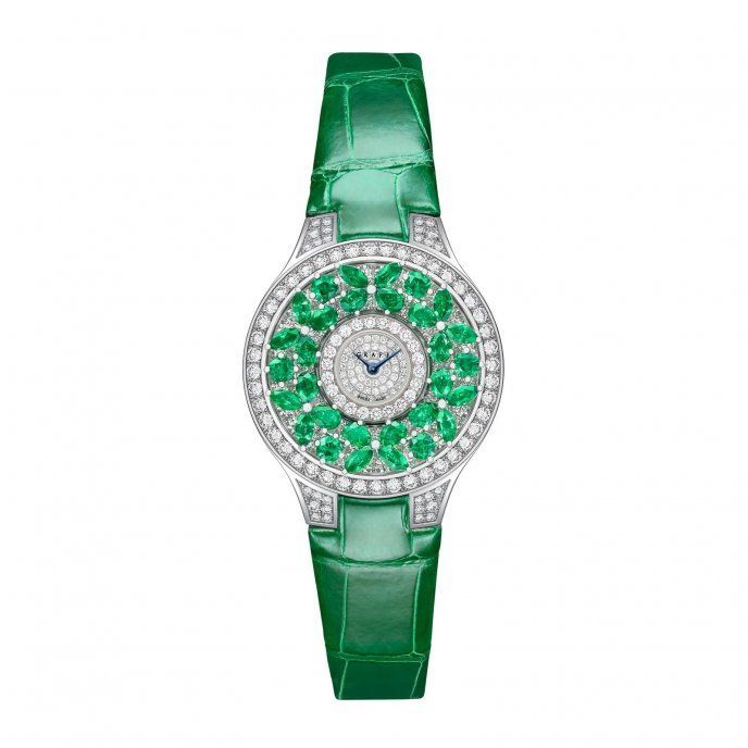 Graff Classic Butterfly Watch Diamonds & Emeralds BF32WGED