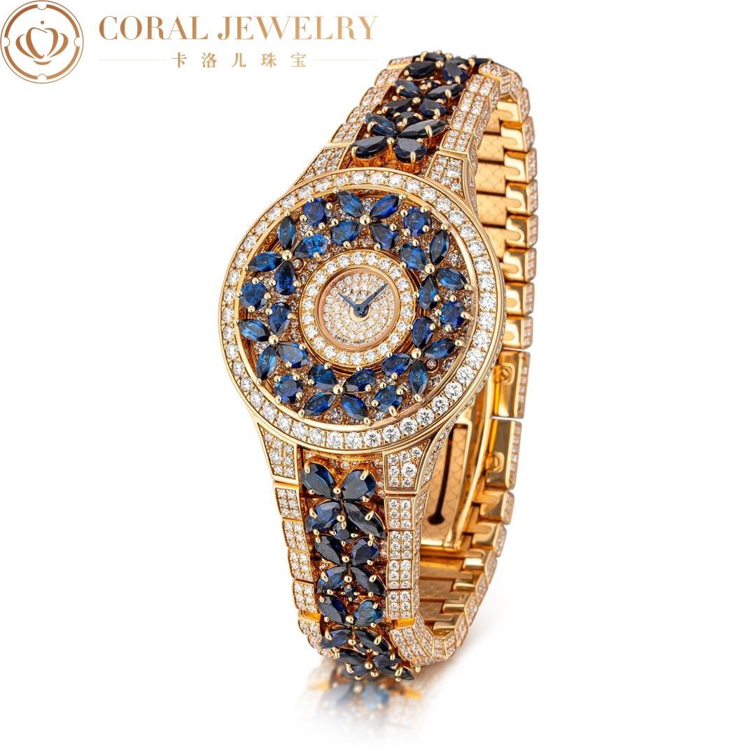 Graff Classic Butterfly Watch Limited Edition Pink Gold, Blue Sapphire and Diamond-Set Wristwatch BF32PGSDSD