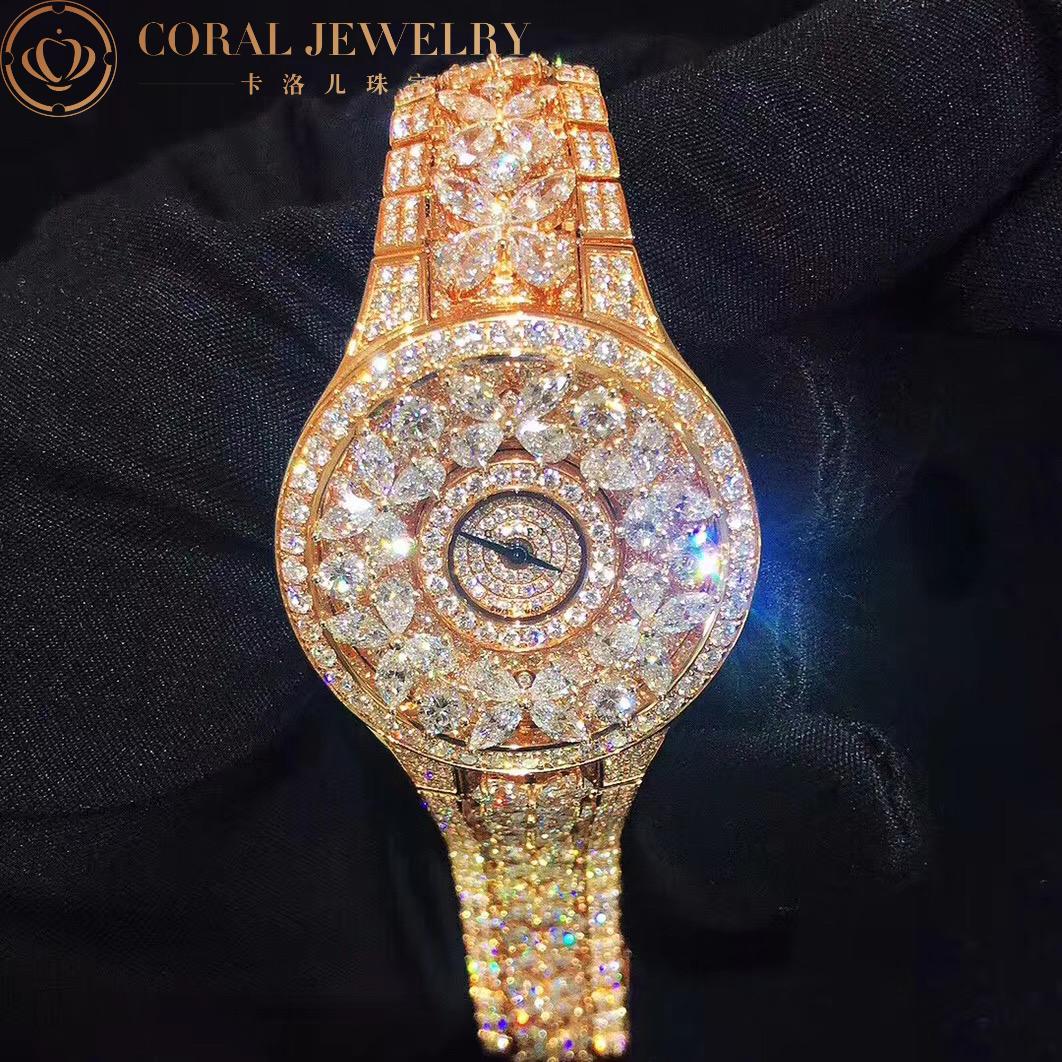 Graff Classic Butterfly Yellow Gold Paved Diamonds Watch BF32WGDD