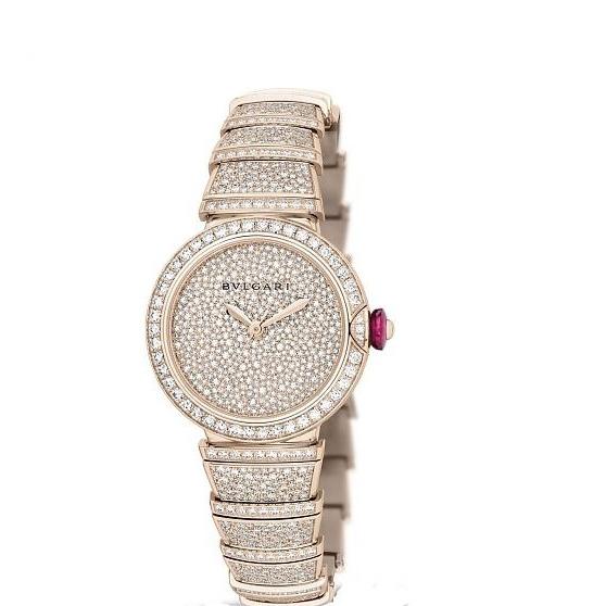 Bvlgari Lvcea Watch 102617 LUP33D2GD2GD2