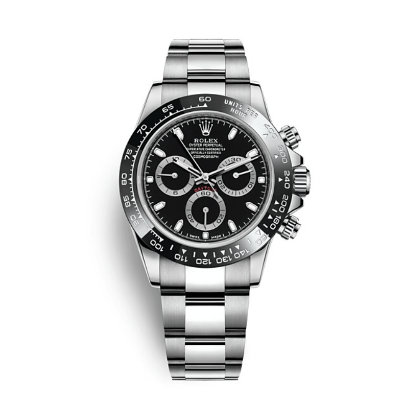 Rolex Cosmograph Daytona Men's Black Dial Watch 116500LN-0002