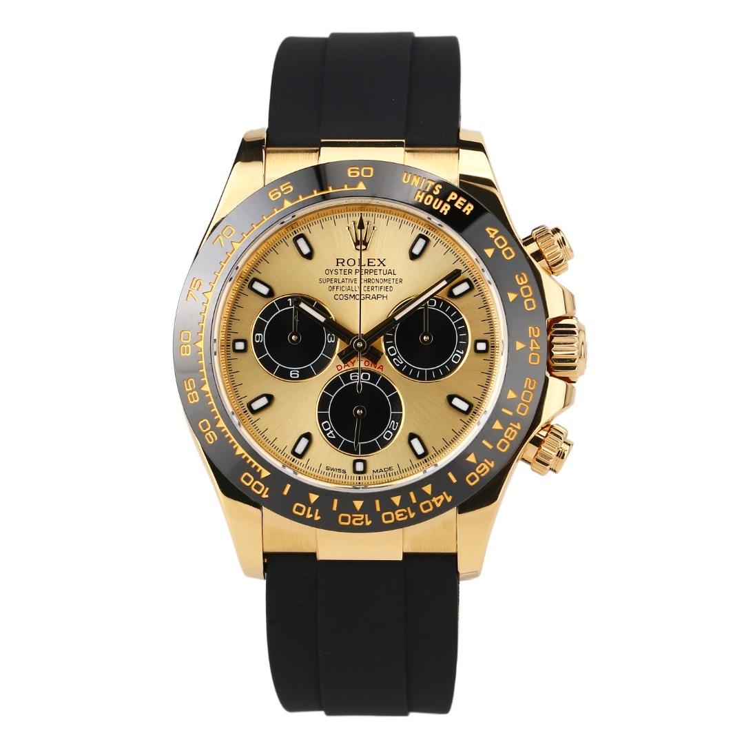 Rolex Cosmograph Daytona Champagne-farge Og Svart M116518ln-0048