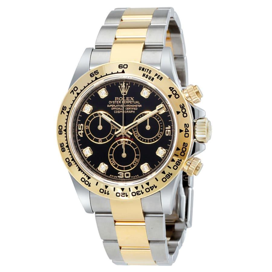 Rolex Cosmograph Daytona Oyster Steel and Yellow Gold with Black Dial 116503-0008