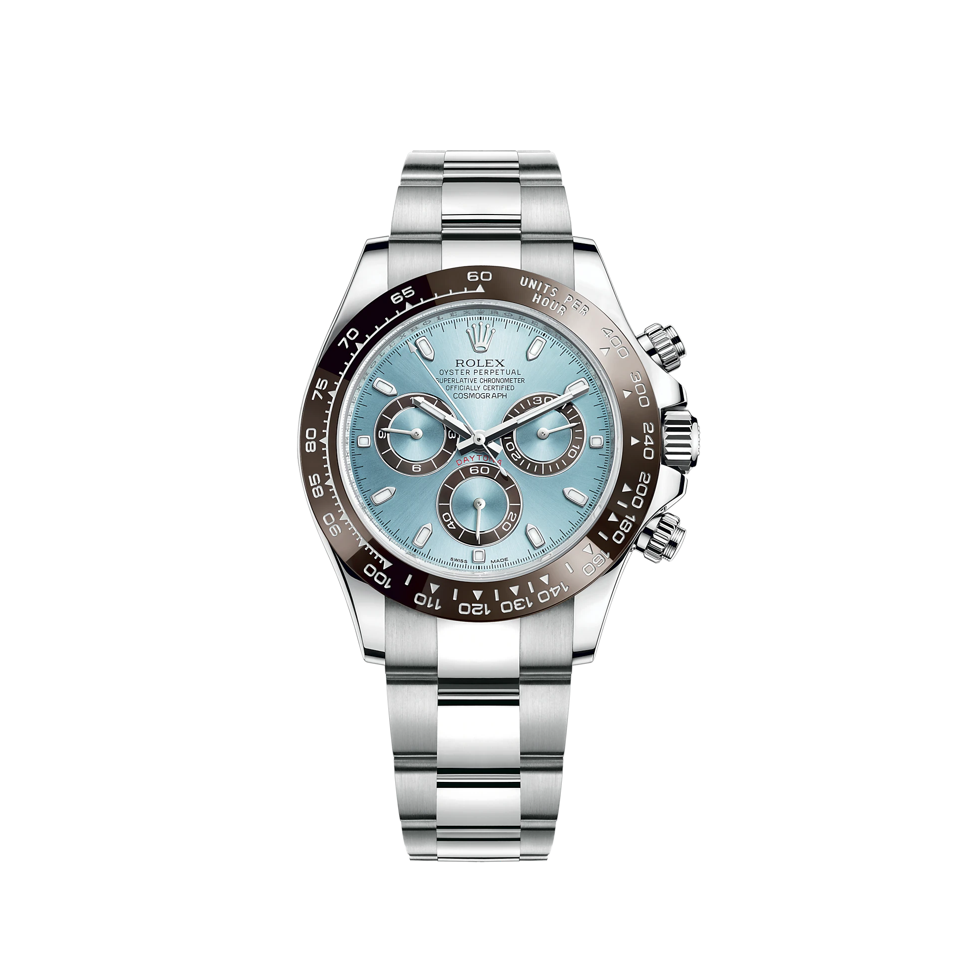 Rolex Cosmograph Daytona Platinum Ice Blue Dial M116506-0001