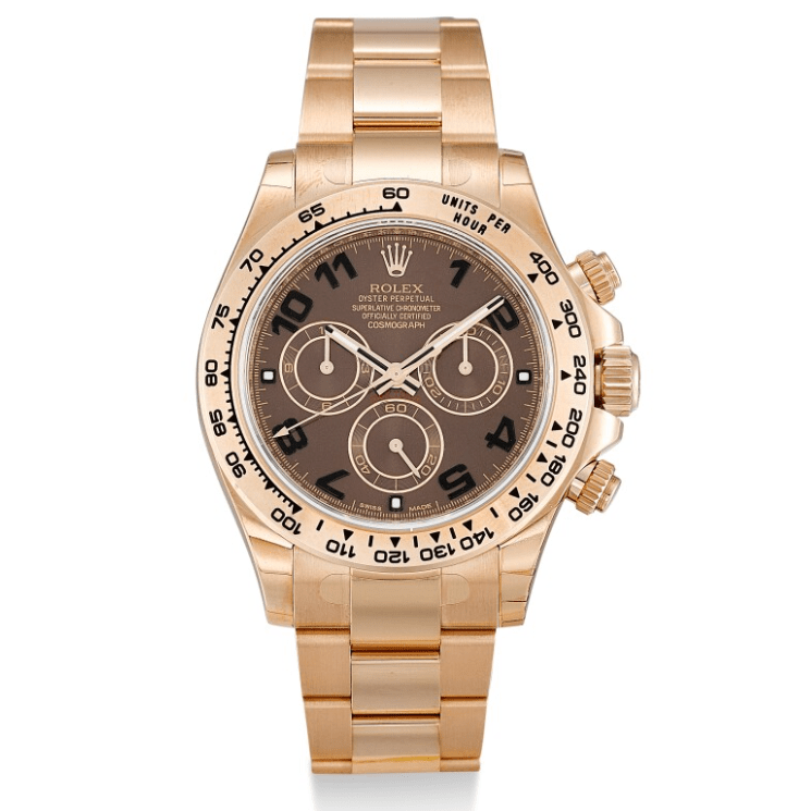 Rolex Cosmograph Daytona Everose Gold Chocolate Dial Watch M116505-0011