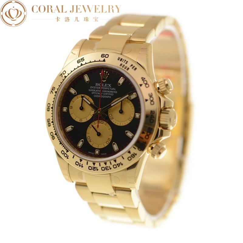 Rolex Cosmograph Daytona Yellow Gold Chronograph Watch 116528-78598