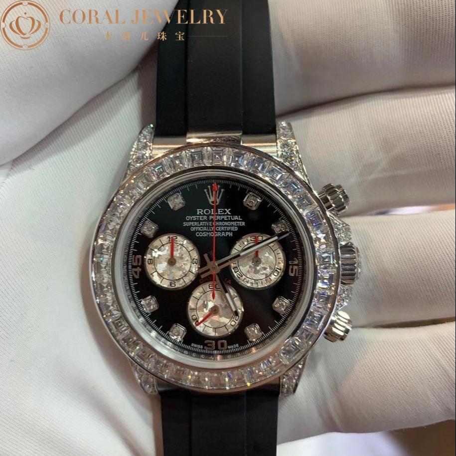 Rolex Cosmograph Daytona Custom Diamond Bezels 16599RBOW