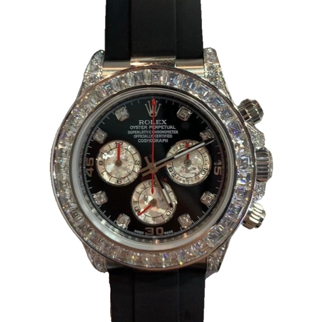 Rolex Cosmograph Daytona Custom Diamond Bezels 16599RBOW