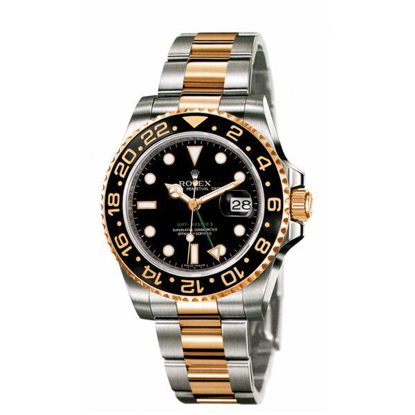 rolex-gmt-master-ii-two-tone-black-dial-mens-watch-116713ln