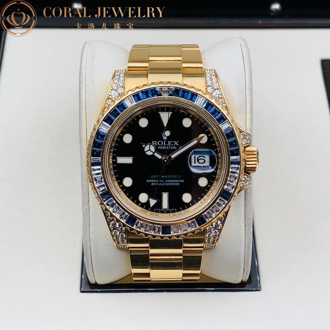 Rolex GMT-Master II Yellow Gold Oyster Perpetual 116758 SA