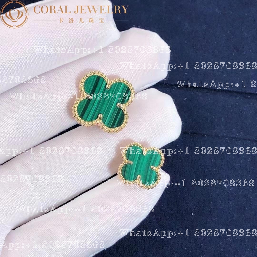 Van Cleef & Arpels Magic Alhambra Between the Finger ring Yellow gold, Malachite VCARO3MI00