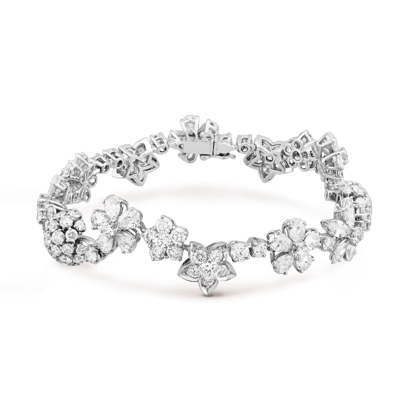 Van Cleef & Arpels Folie des prés bracelet White gold, Diamond VCARP05B00