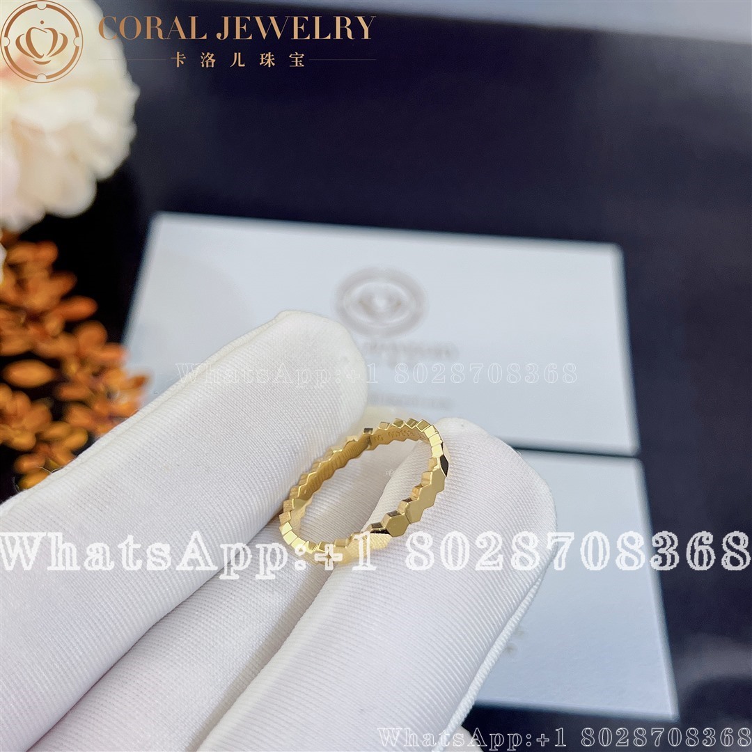 Chaumet Bee My Love Ring Yellow Gold Diamonds 2 5 Mm 081885 Coral (1)