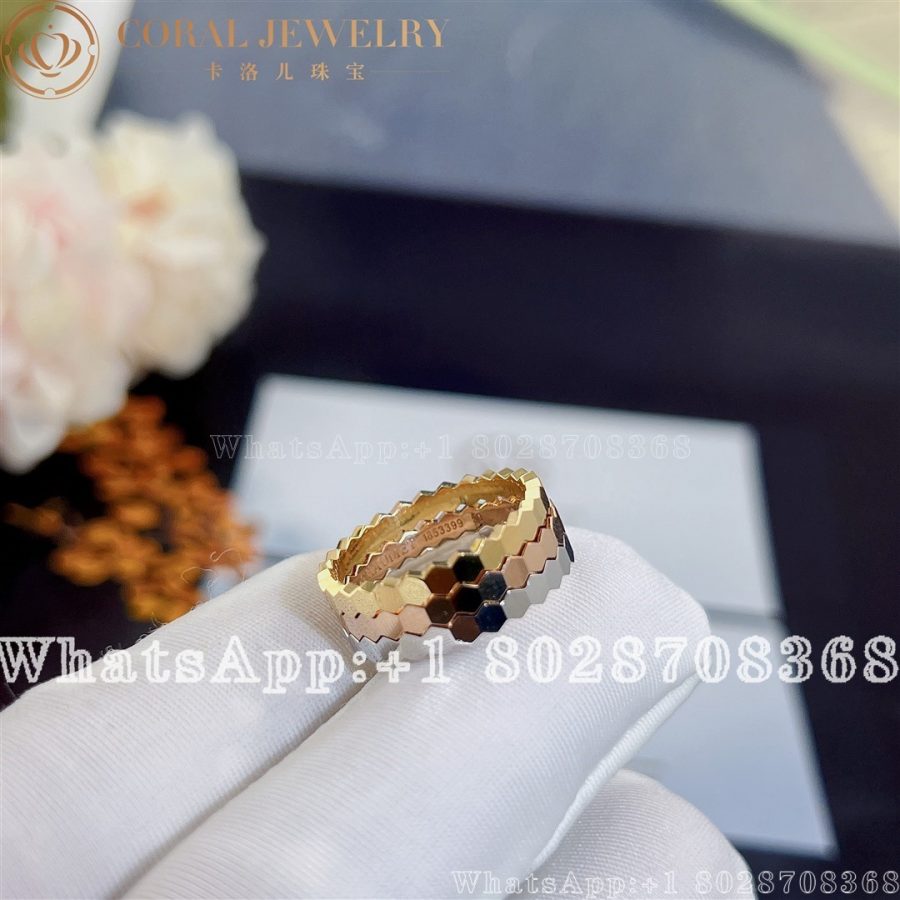 Chaumet Bee My Love Ring Yellow Gold Diamonds 2 5 Mm 081885 Coral (3)