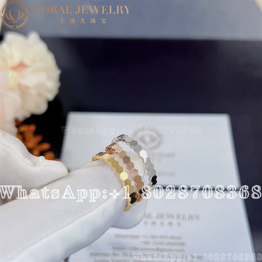 Chaumet Bee My Love Ring Yellow Gold Diamonds 2 5 Mm 081885 Coral (4)