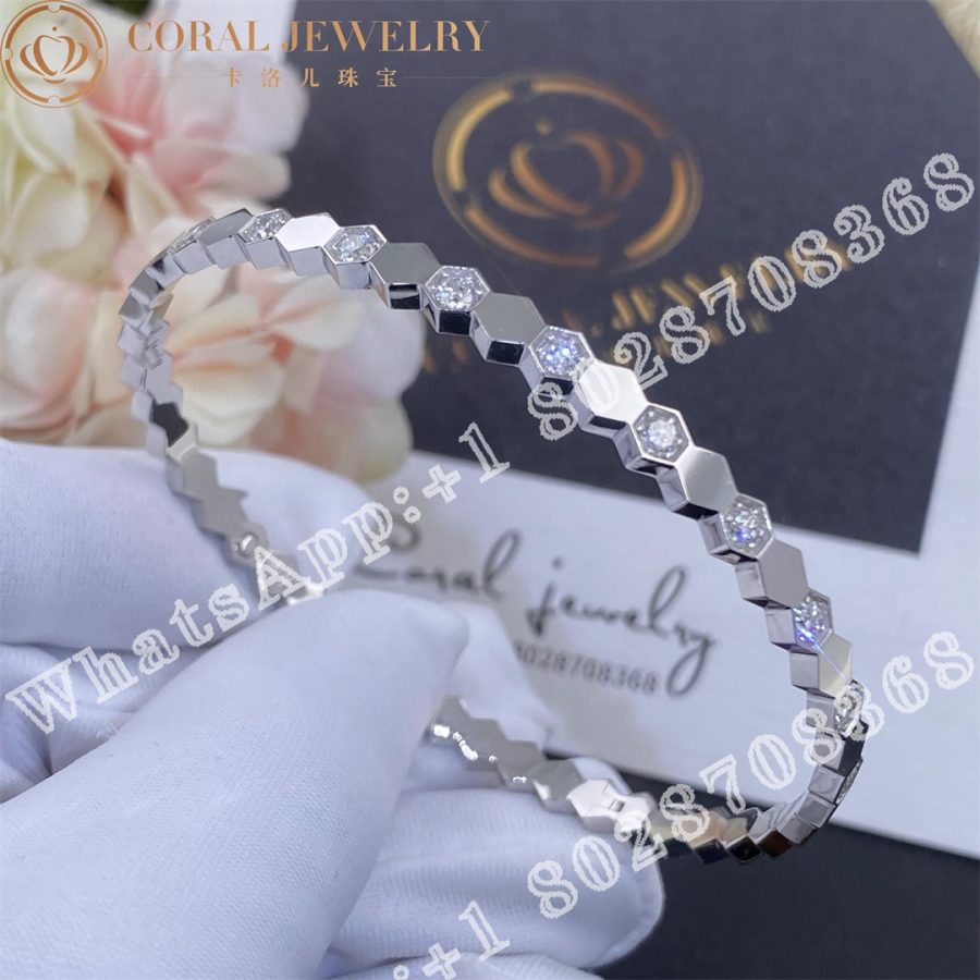 Chaumet Bee My Love Bracelet White Gold Diamonds 083436 Coral (5)