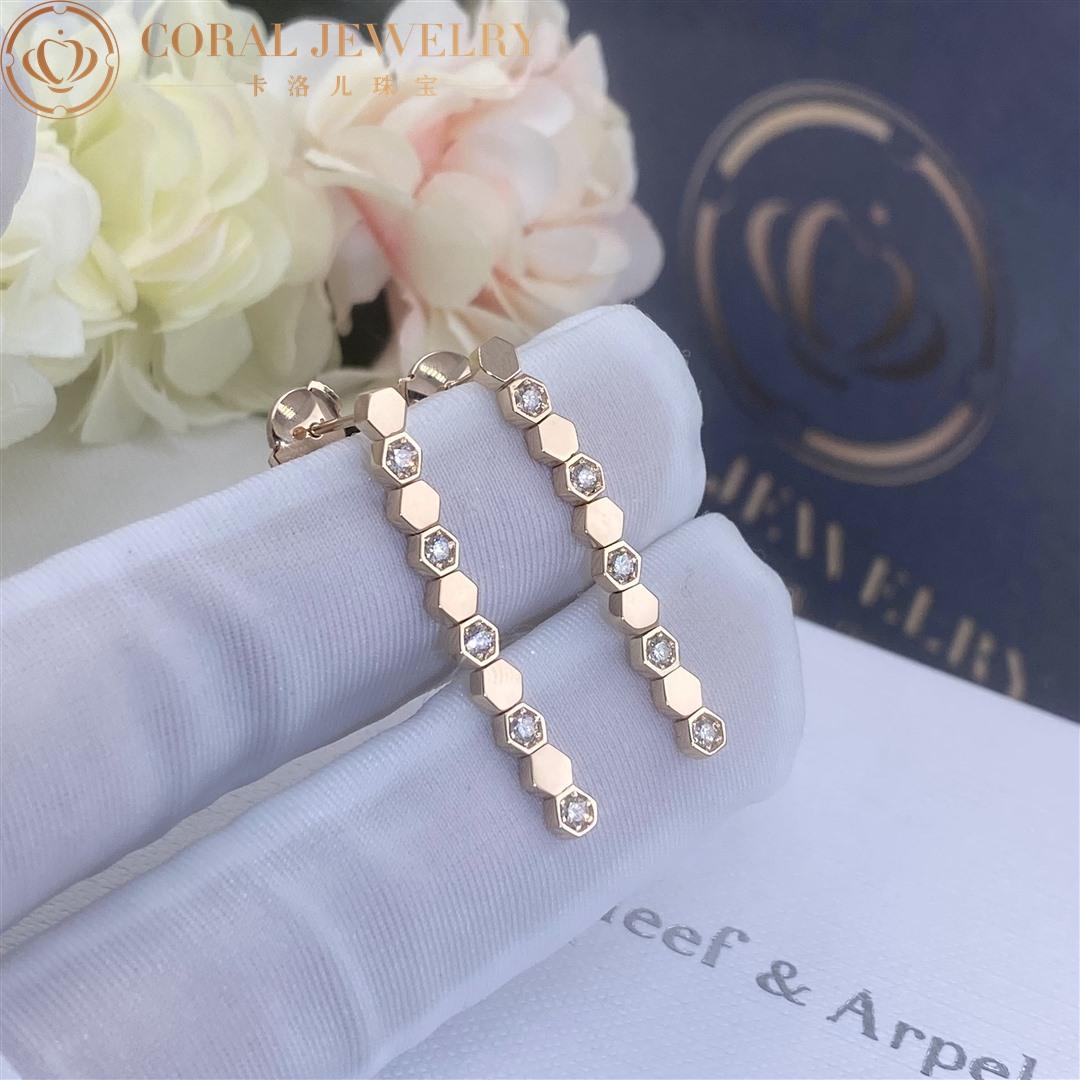 Chaumet Bee My Love Earrings Rose gold, diamonds 083993