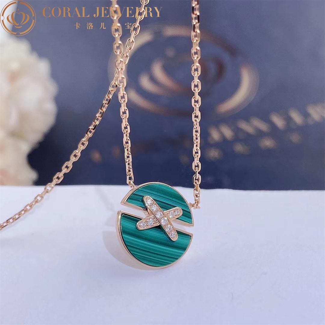 Chaumet Jeux De Liens Harmony Malachite Small Model Pendant 084427