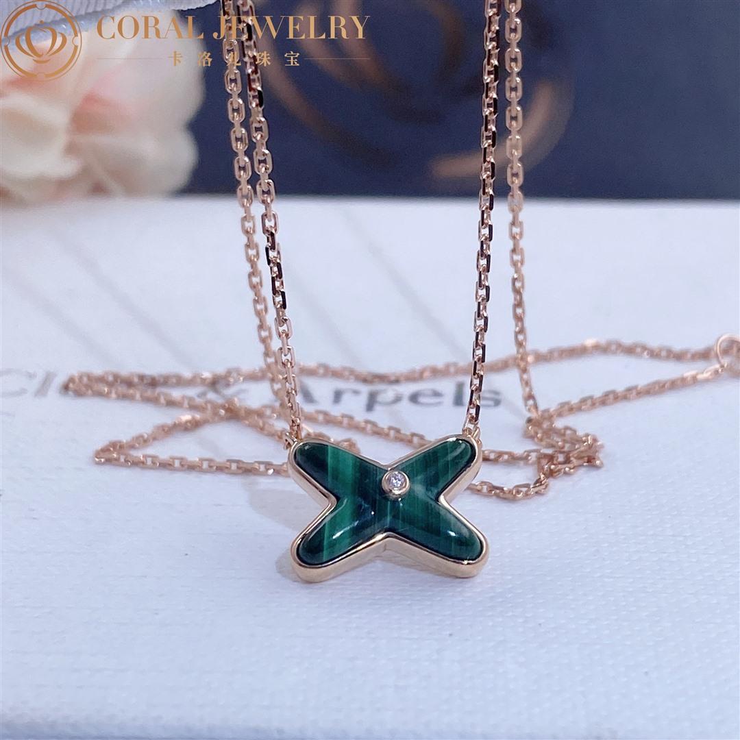 Chaumet Jeux De Liens Pendant Rose Gold, Malachite, Diamond 083969