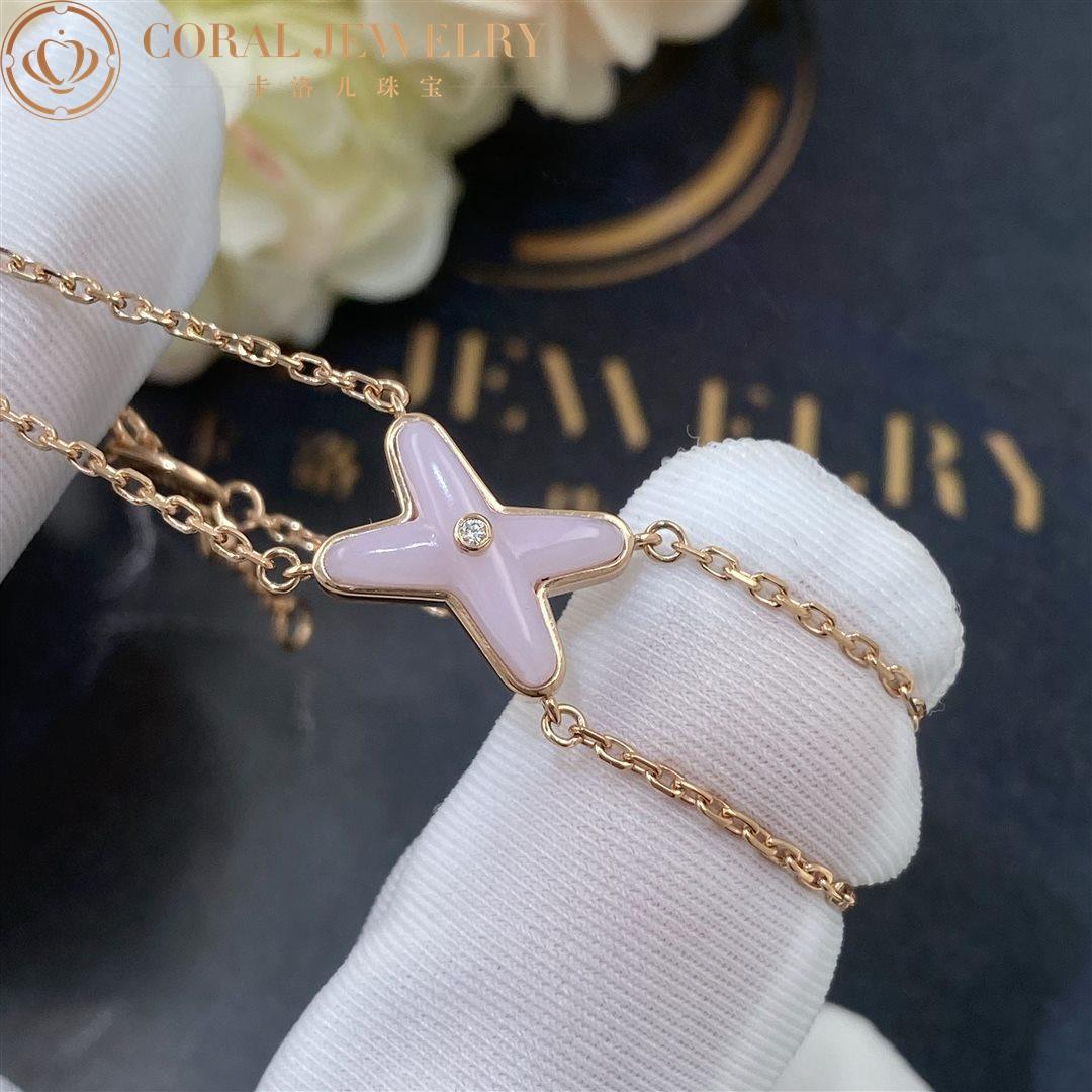 Chaumet Jeux De Liens Bracelet Rose Gold, Pink Opal, Diamond 083052