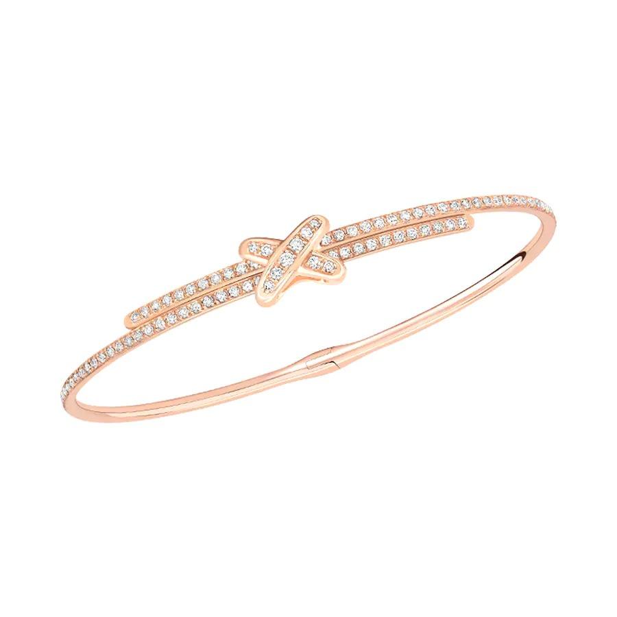 Chaumet Jeux De Liens Bracelet Rose Gold, Diamonds 082180